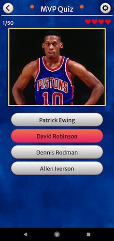 NBA Fans Trivia - Screenshot 4
