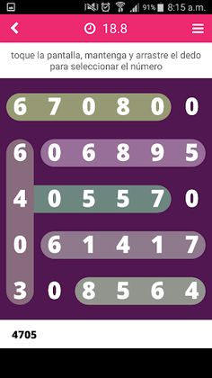 Sopa de Números - Screenshot 3