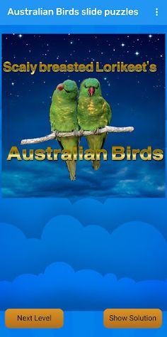 Tiles puzzle Bird's - Screenshot 3