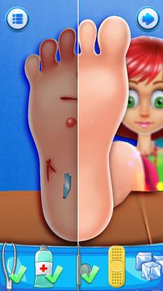 Foot ASMR Clinic: Doctor Games - Screenshot 4