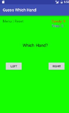 Guess Which Hand - Screenshot 2