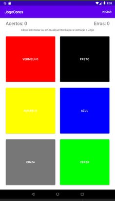 Jogo das Cores - Screenshot 3