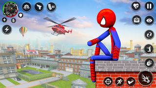 Spider Stick Hero Prison Break - Screenshot 2