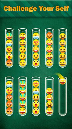 Emoji Sort: Emoji Match Puzzle - Screenshot 2