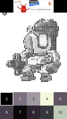Robot Pixel Art - Screenshot 4