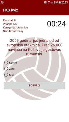 FKS Kviz - Screenshot 4