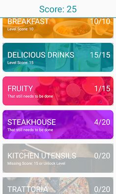 Delicious Words - Food Puzzle - Screenshot 2