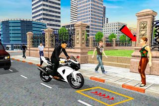 Bike Taxi Game: Driving Games - Screenshot 2