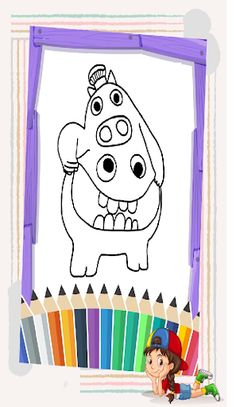 Garden of Bambam Coloring Book - Screenshot 1