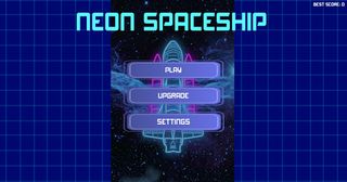Neon Spaceship : Galaxy Neon - Screenshot 1