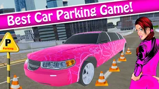 Pink Lady Limo Taxi Driver Go - Screenshot 1