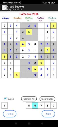 Cloud Sudoku - AI Based Sudoku - Screenshot 3
