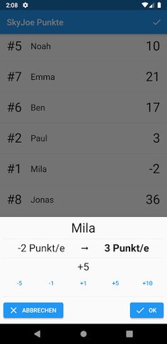 SkyJoe Score - Screenshot 3
