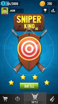 Sniper King 3D: 2018 - Screenshot 1