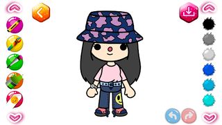 Toca Coloring Book Glitter - Screenshot 2