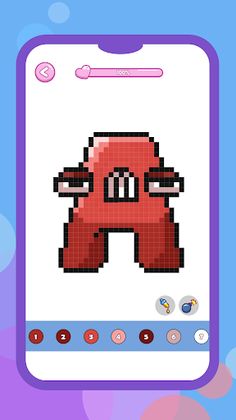 Paint By Number - Alphabet - Screenshot 1