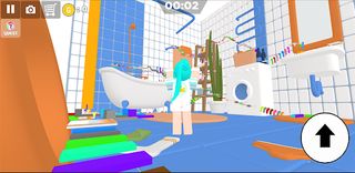 Parkour on bathroom toilet - Screenshot 1