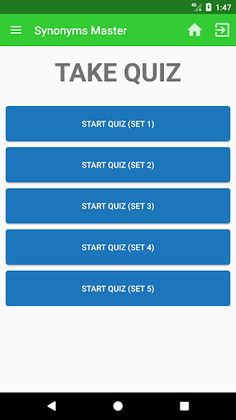 Synonyms Master - Quiz game - Screenshot 2