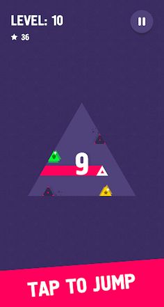 Triangle Jump Hero - Screenshot 1