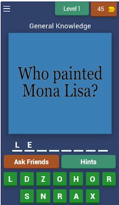 General Knowledge Quiz - Screenshot 1