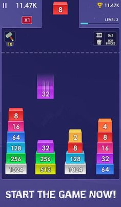 2048 Merge Block - Number Game - Screenshot 1
