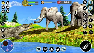 Wild Crocodile Game Simulator - Screenshot 2