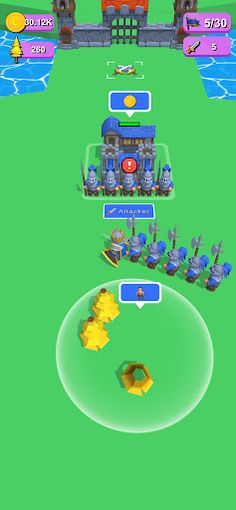 Lords Clash:Idle Castle Raider - Screenshot 3