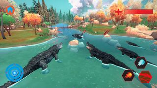 Crocodile Wild Animal Sim Game - Screenshot 2