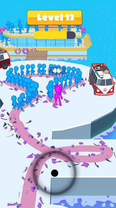 Waiting Line 3D - Screenshot 1