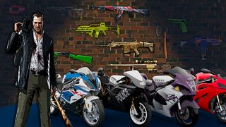 Bike Racing Game Shooting Game - Screenshot 1