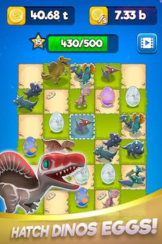 Merge Dinos! Jurassic World - Screenshot 4