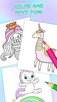 Coloring Games for Girls - Screenshot 1