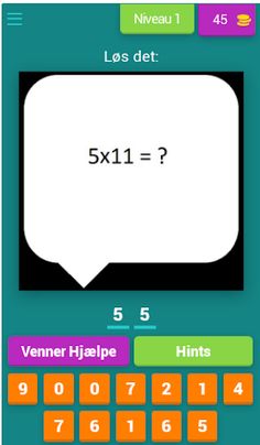 Dansk Matematik Quiz - Screenshot 1