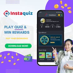 InstaQuiz: Play & Earn Rewards - Screenshot 1