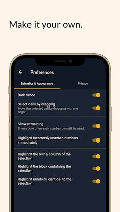 Friendly Sudoku - Puzzle Game - Screenshot 3