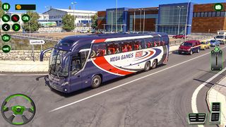US Bus driving bus Driver 3D - Screenshot 2