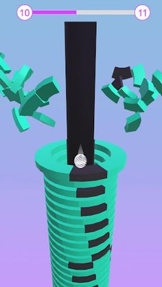 Stack Helix: 3D Ball Crush Dro - Screenshot 3