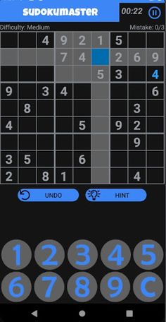 SudokuMaster - Free Sudoku Puz - Screenshot 4