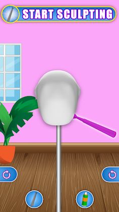 Face Sculpt 3D Sculpting Games - Screenshot 1