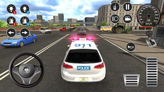 Police Car Game Simulation - Screenshot 1