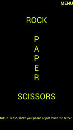 Rock Paper Scissors - Screenshot 1