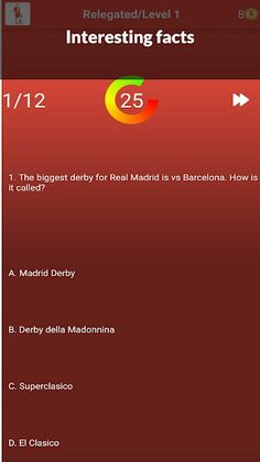 Football Clubs Quiz Game - Soc - Screenshot 4