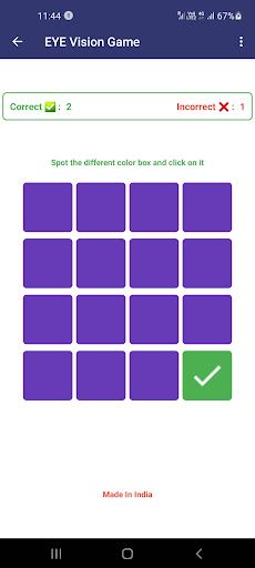 Eye Vision Level Game - Screenshot 4