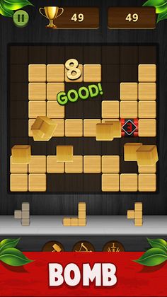 Block Puzzle Nature Wood - Screenshot 2
