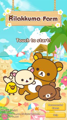 Rilakkuma Farm farming game - Screenshot 1