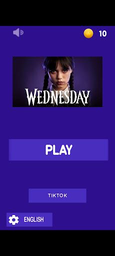 Wednesday QUIZ - Screenshot 1