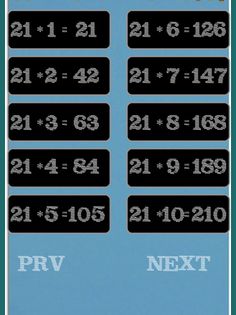 Maths Multiplication Table - Screenshot 2