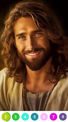 Bible Color By Number Game - Screenshot 2