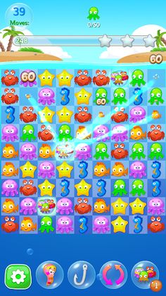 Happy Fish Ocean Match 3 Mania - Screenshot 2