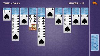 Classic Spider Solitaire Game - Screenshot 1